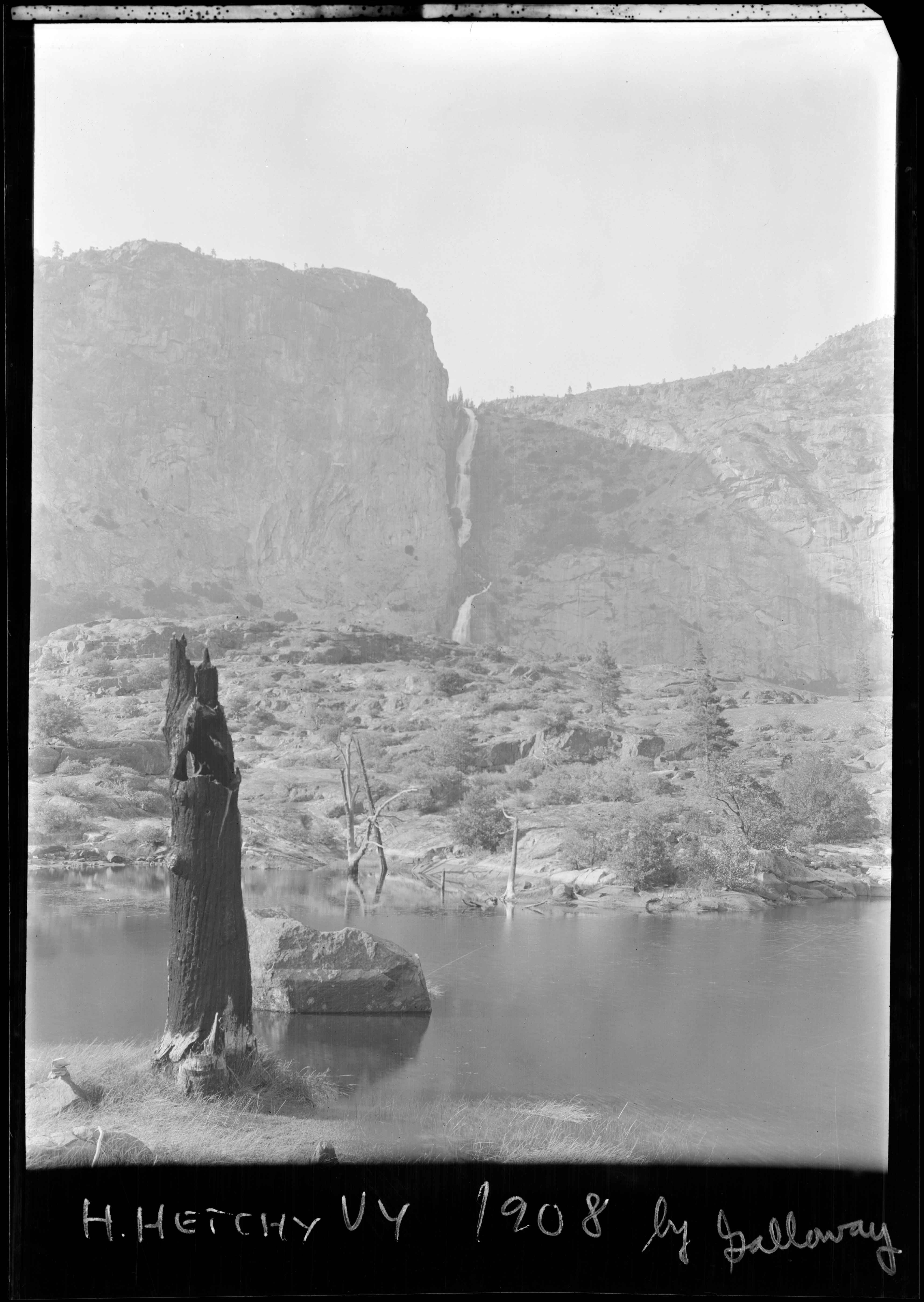 Image of the Hetch Hetchy Valley, 1908. Courtesy of San Francisco Public Library.