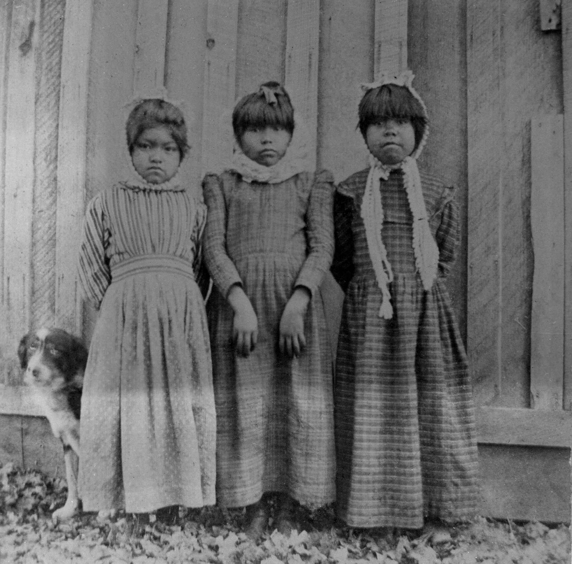 Image of Bessie Jacobs, Jessie Westfall and Lizzie Ronne, in Ahwahnee, California. Courtesy of National Park Service.