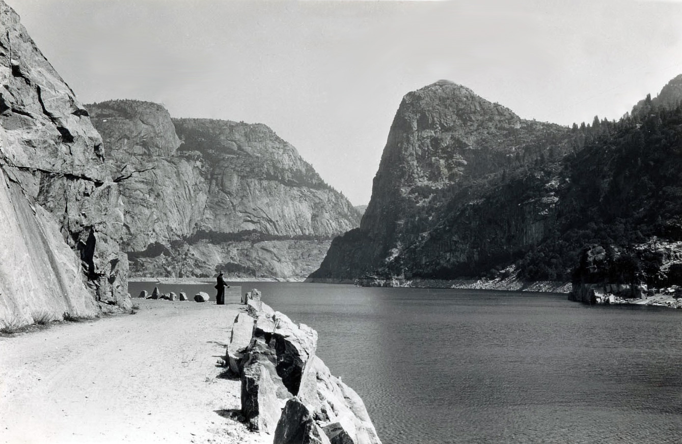 Hetch Hetchy Reservoir. Courtesy of the University of California, Berkeley, Bancroft Library.