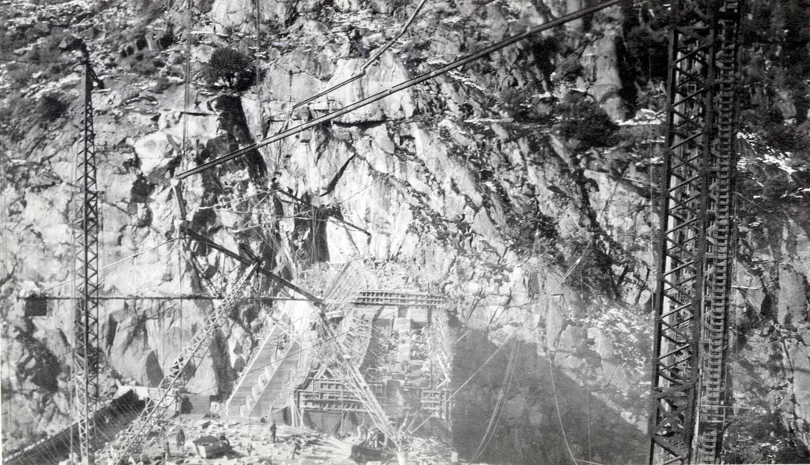 Hetch Hetchy construction site