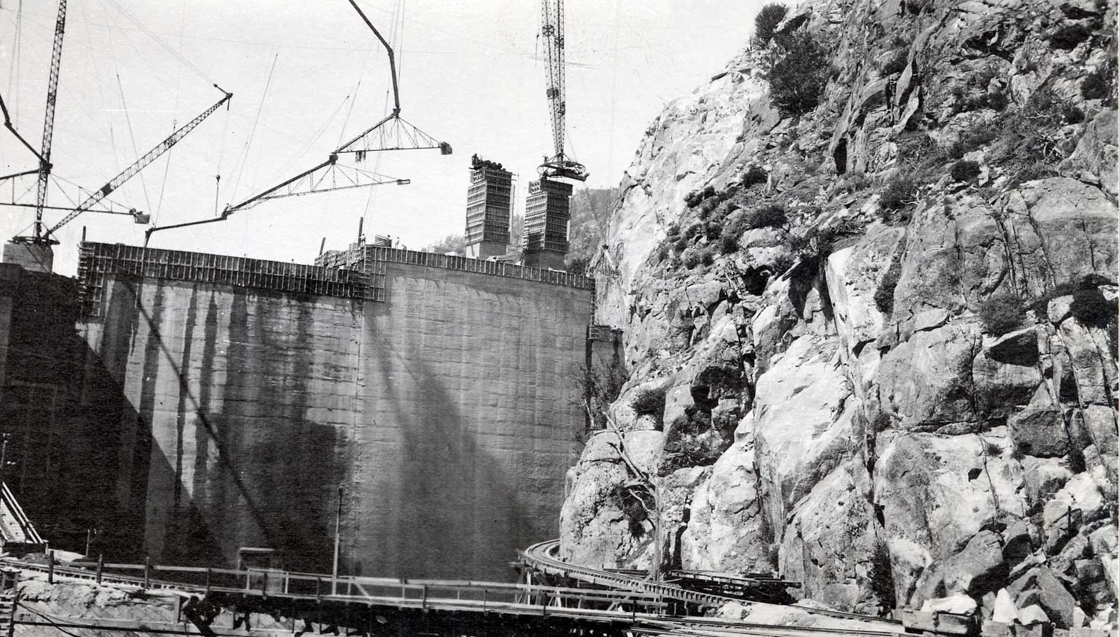 Hetch Hetchy construction site